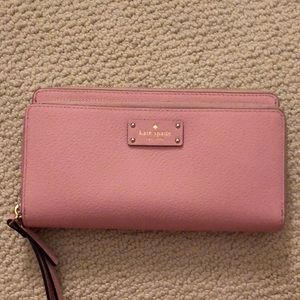 Kate Spade Anita Grove Street Leather Clutch